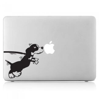 Sticker Autocollant beagle chien macbook  MB0964