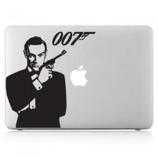 Sticker Autocollant james bond 007 macbook  MB1122