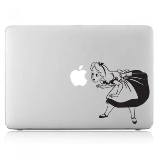 Sticker Autocollant alice  macbook  MB0919