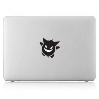 Sticker Autocollant gengar pokemon  macbook  MB1065
