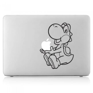 Sticker Autocollant yoshi mario bross macbook  MB1339