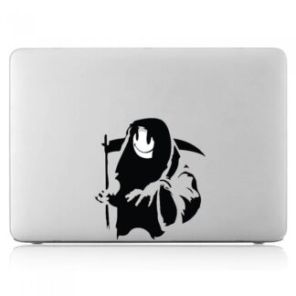 Sticker Autocollant grim  macbook  MB1071