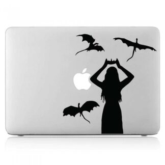 Sticker Autocollant dragon macbook  MB1016