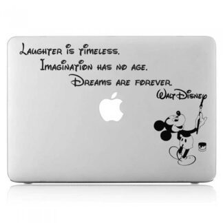 Sticker Autocollant mickey macbook  MB1044