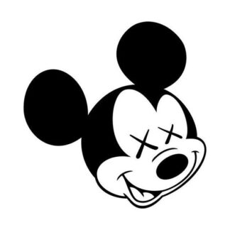 Sticker Autocollant mickey disney hero  H2409