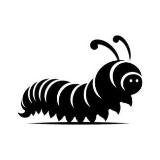 Sticker Autocollant chenille animaux  ANI1033