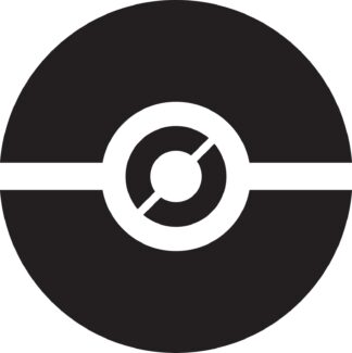 Sticker Autocollant pokemon pokeball manga  MG0418