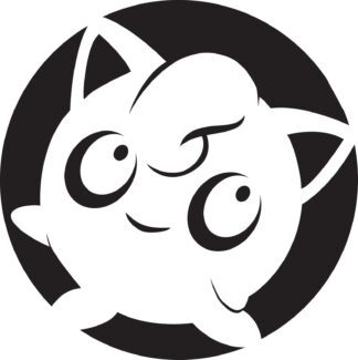 Sticker Autocollant pokemon jigglypuff manga  MG0414