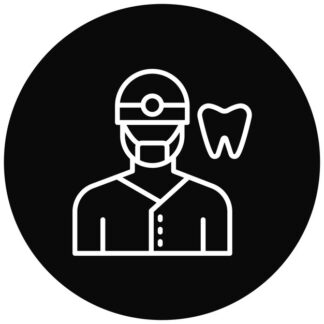 Sticker Autocollant dentiste medical metier  ME1640