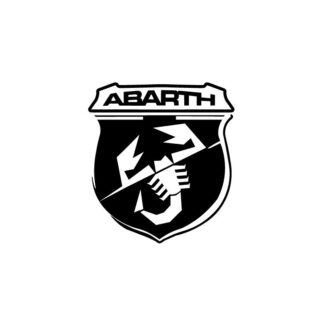 Sticker Autocollant abarth fiat auto  AUT0915