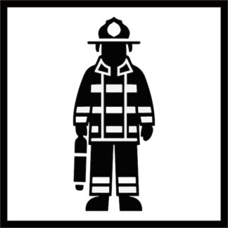 Sticker Autocollant pompier metier metier  ME1652