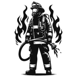 Sticker Autocollant pompier metier metier  ME1651