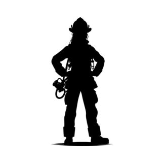 Sticker Autocollant pompier metier metier  ME1653