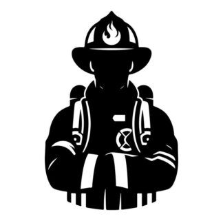 Sticker Autocollant pompier metier metier  ME1649