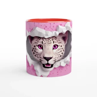 Mug en céramique 325 ml (11 oz) panthère rose