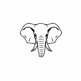 sticker autocollant Éléphant animaux 8 WJPHY