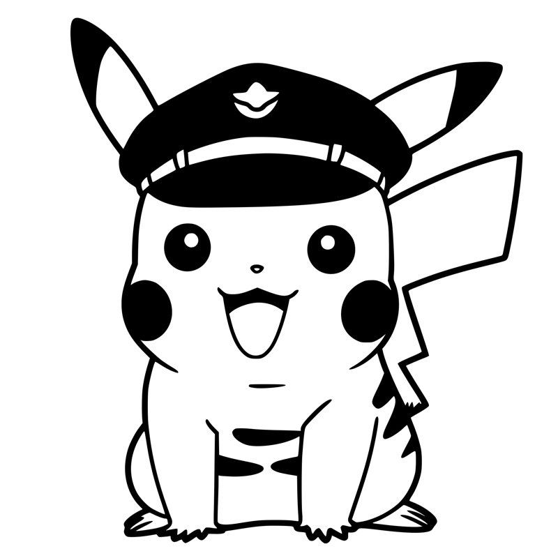 ステッカー ピカチュウ ポケモン マンガ 9 LK4GR – DecoStickerStore