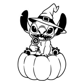 sticker autocollant Stitch disney 4 4PWIA