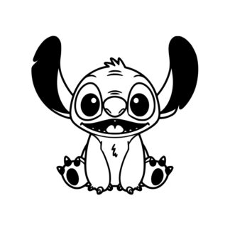 sticker autocollant Stitch disney 3 3NQJK