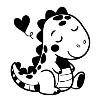 sticker autocollant Dinosaure 3 QQAI9