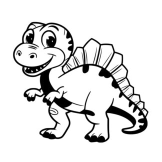 sticker autocollant Dinosaure 1 BDJTX