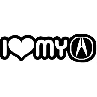 sticker autocollant Acura 3 WKJUI