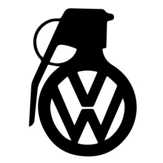 sticker autocollant Volkswagen 3 KFYFF