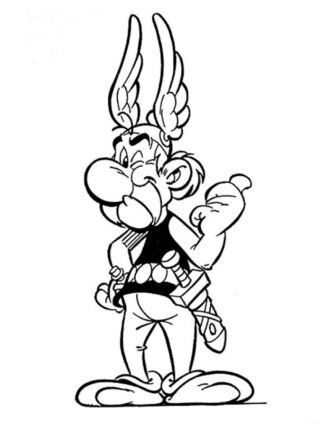 sticker autocollant Astérix 2 HG8XA