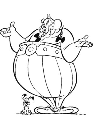 sticker autocollant Astérix 1 FD11U