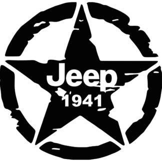 sticker autocollant Jeep 4x4 2 OQCVD