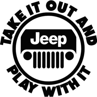 sticker autocollant Jeep 4x4 3 U6B5U