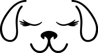 sticker autocollant chien animaux 4 GMYOX