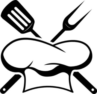 sticker autocollant cuisine restaurant métier 2 VWZCE