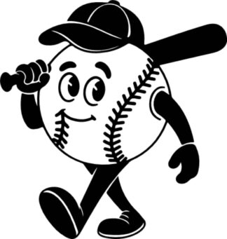 sticker autocollant sport baseball 3 NDSQH