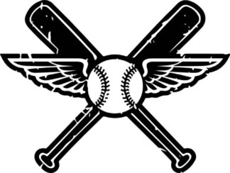 sticker autocollant sport baseball 5 FLFRB