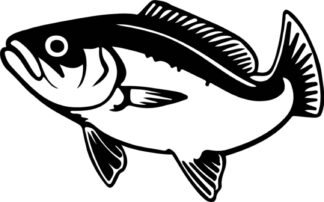 sticker autocollant poisson pêche pêcheur 1 DQDSE