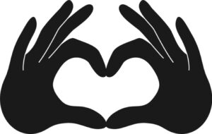 sticker autocollant Coeur love 3 HLZ56