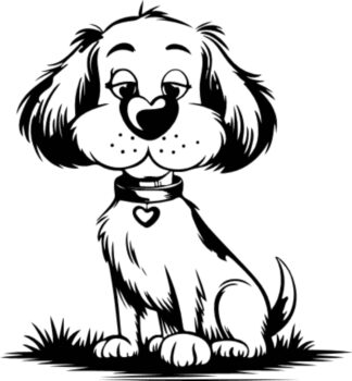 sticker autocollant Chien animaux 5 VKX4I