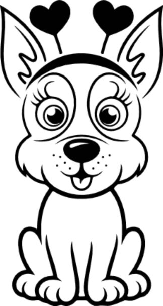 sticker autocollant Chien animaux 3 I8UXI