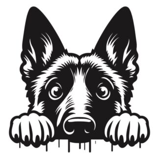 sticker autocollant chien animaux 9 FFO0R