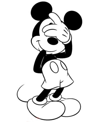 sticker autocollant Mickey Disney héro 3 GYMHY