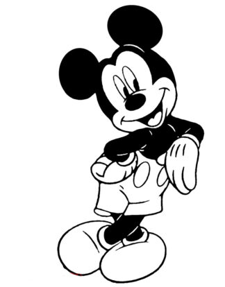 sticker autocollant Mickey Disney héro 6 TR1OG
