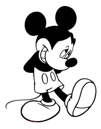 sticker autocollant Mickey Disney héro 5 QGMN4