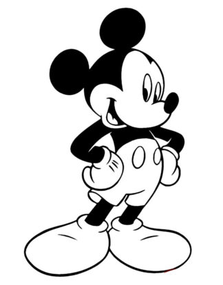 sticker autocollant Mickey Disney héro 8 Y6D0T