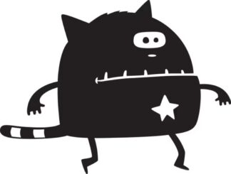 sticker autocollant Chat animaux 10 OVB1K