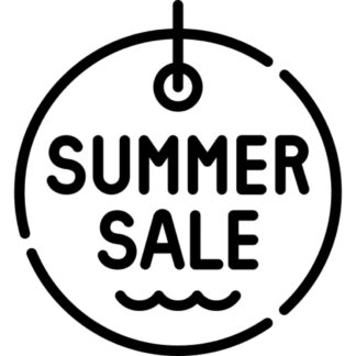 sticker autocollant solde vitrine 6 DMO7K