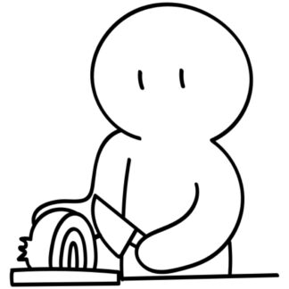 sticker autocollant cuisine restaurant métier 1 EOPIP