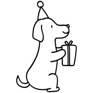 sticker autocollant chien animaux 1 1STJO