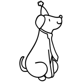 sticker autocollant chien animaux 7 EBM5B