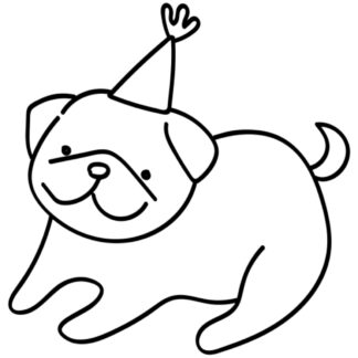 sticker autocollant chien animaux 6 L5JAZ